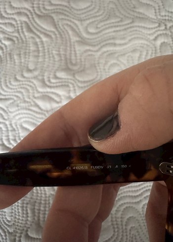 Celine orjinal Kahverengi lacivert  Kadın Güneş Gözlüğü - Görsel 5