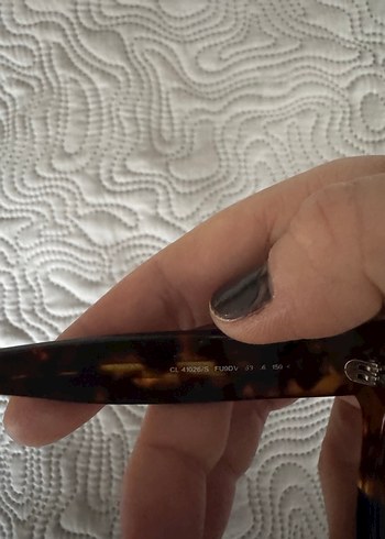 Celine orjinal Kahverengi lacivert  Kadın Güneş Gözlüğü - Görsel 4