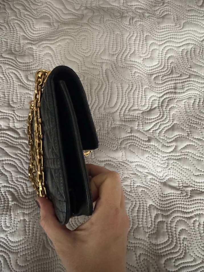 Dior Kadın Deri Zincir Detaylı Çanta - Görsel 5