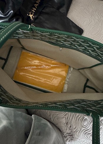 Goyard Yeşil Baskılı Kadın Omuz Çantası 1.sınıf kalite replika - Görsel 3