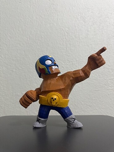 3D Brawl Stars - El Primo Figürü