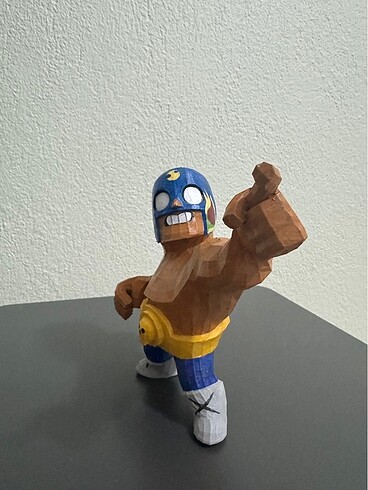 3D Brawl Stars - El Primo Figürü