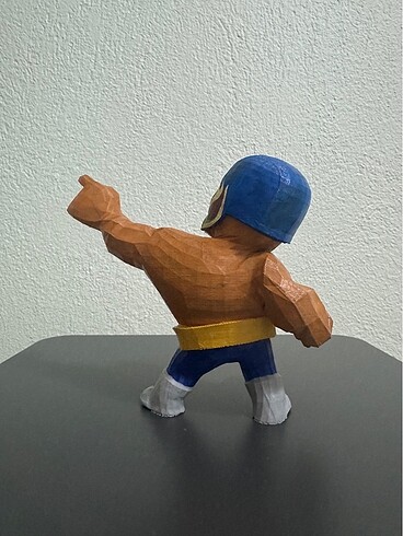 Beden Renk 3D Brawl Stars - El Primo Figürü