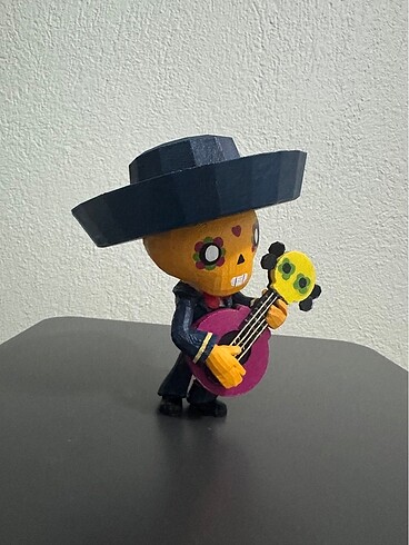 3D Brawl Stars-Poco Figürü