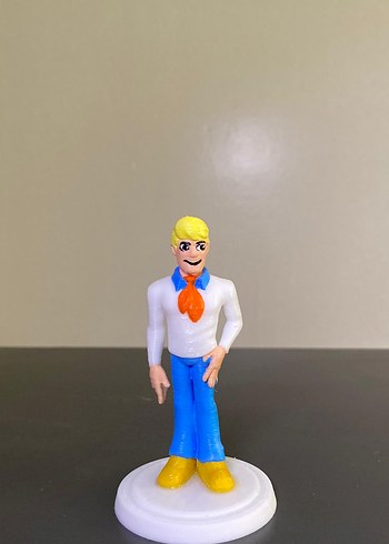 Beden Renkli Scooby-Doo Seti 3D Figür