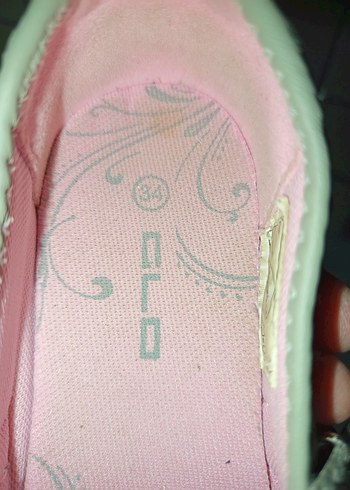 Kız Çocuk Tokalı Babet Ayakkabı, 34 numara - Görsel 6