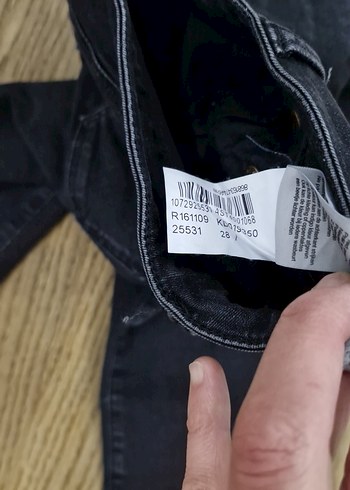 siyah Kadın Denim Pantolon - Görsel 2