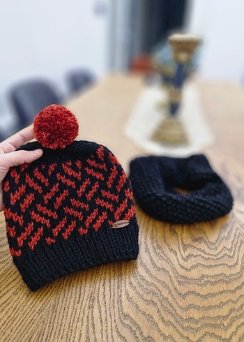 kız erkek bere takımı - Görsel 3