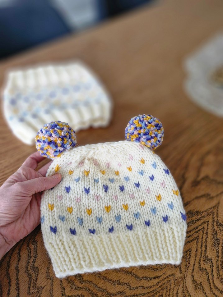 kız erkek bere takımı - Görsel 2