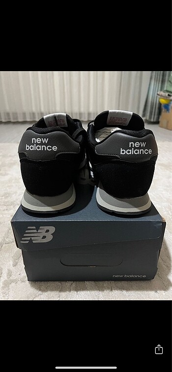New balance 500 siyah 44 numara sneaker - Görsel 2