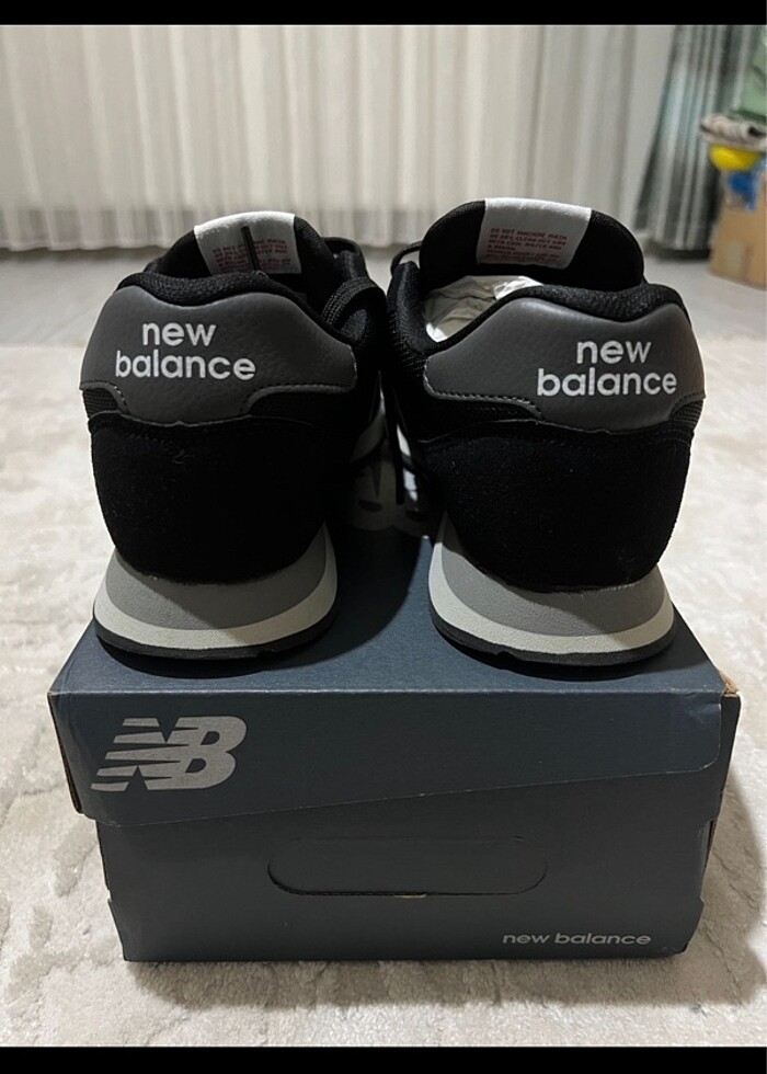 New balance 500 siyah 44 numara sneaker - Görsel 2
