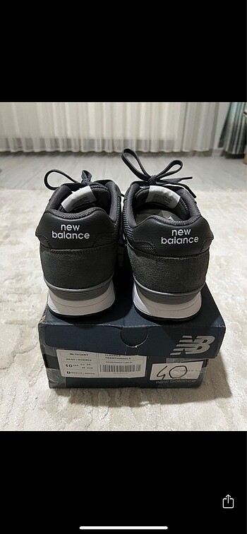 New balance 565 gri sneaker 44 numara - Görsel 5