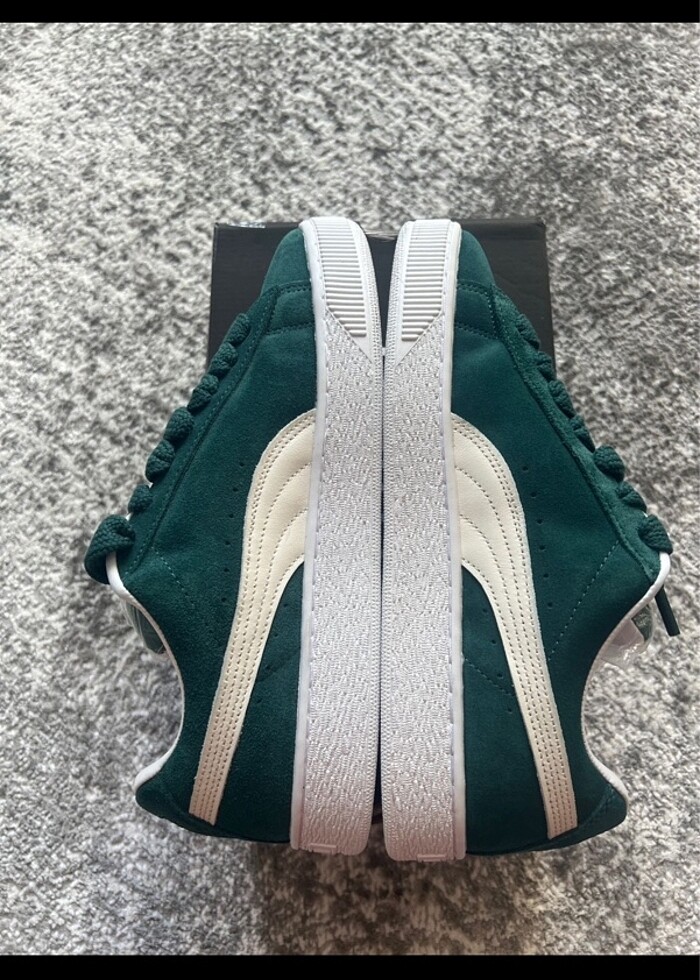 Puma suede xl yeşil 43 numara sneaker - Görsel 5