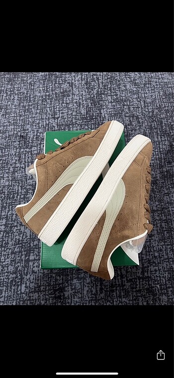 Puma suede xl kahverengi 43 numara sneaker - Görsel 5