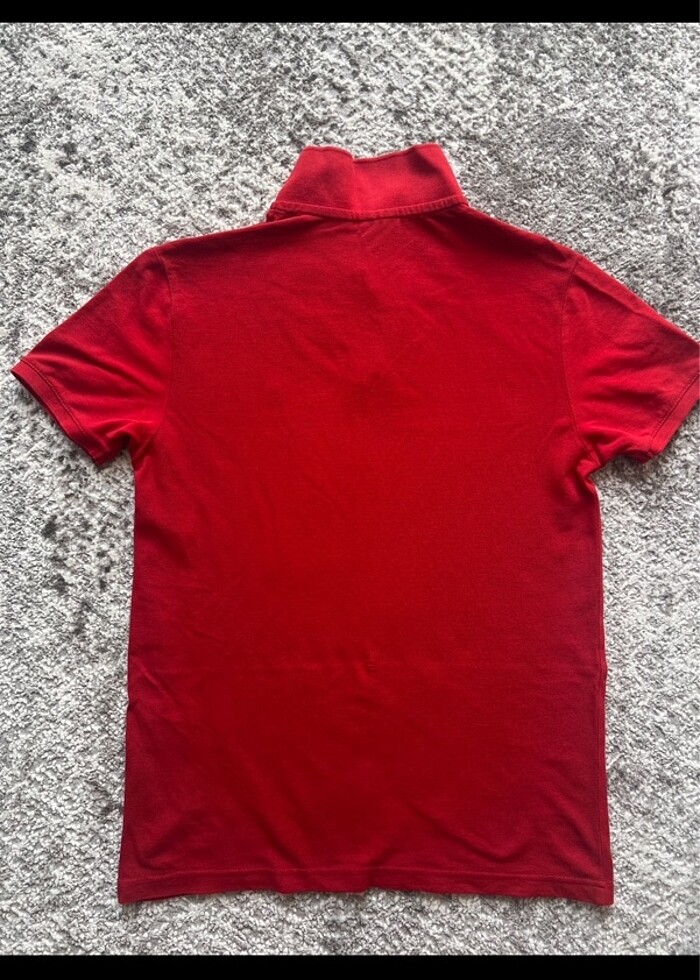 U.s polo assasin small beden polo tişört kırmızı - Görsel 3