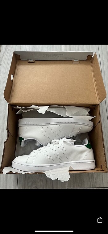 Adidas advantage 43 numara sneaker - Görsel 4