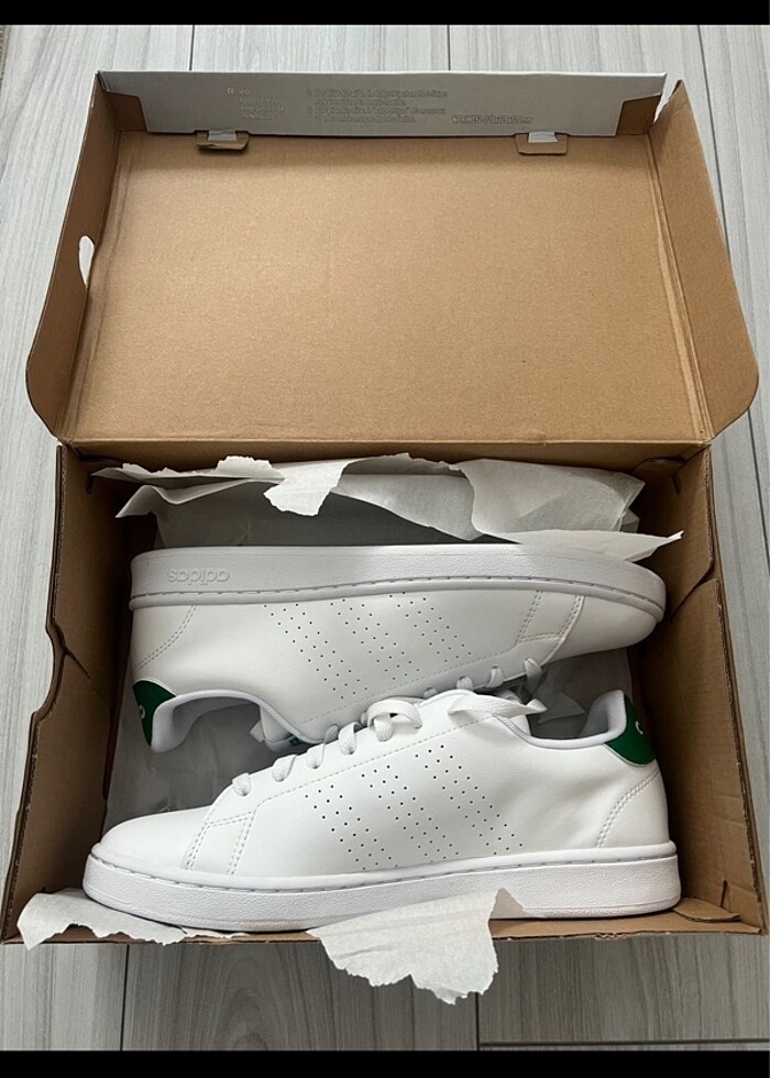 Adidas advantage 43 numara sneaker - Görsel 4