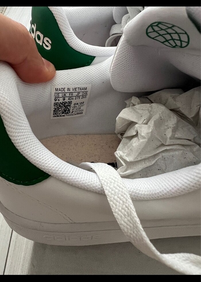 Adidas advantage 43 numara sneaker - Görsel 5