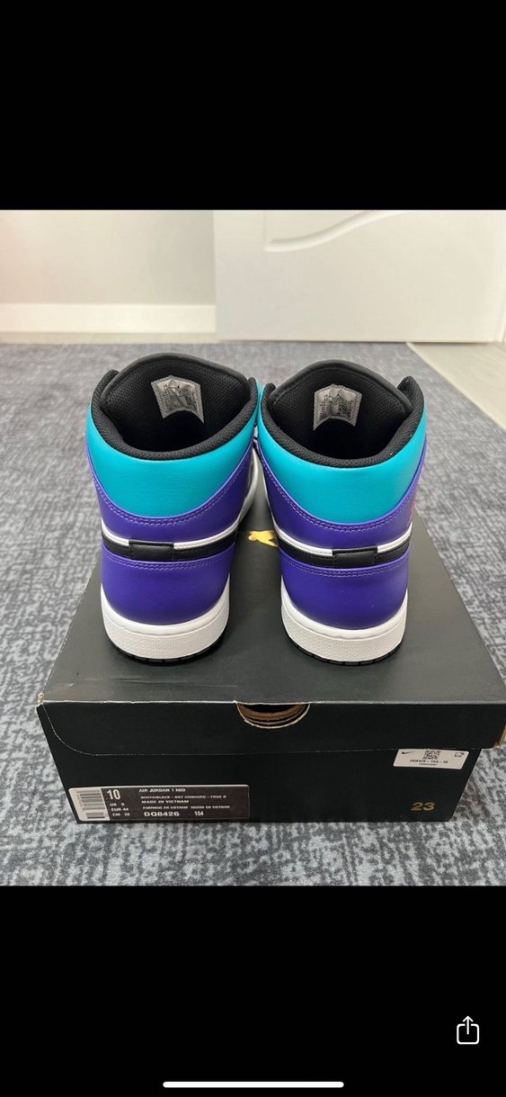 Nike air jordan 1 44 numara sneaker - Görsel 5