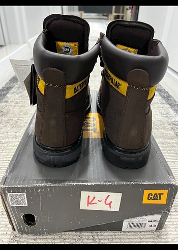 Cat kahverengi 43 numara bot - Görsel 3