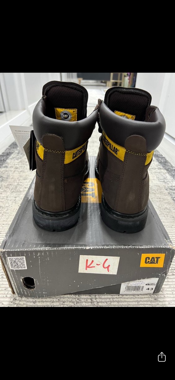 Cat kahverengi 43 numara bot - Görsel 3