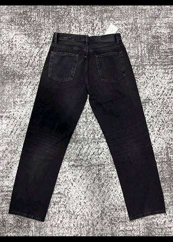 Zara 42 beden siyah straight jean - Görsel 3