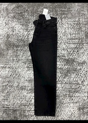 Zara 42 beden siyah straight jean - Görsel 5
