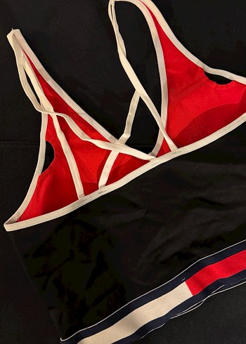 Tommy Hilfiger kadın spor top - Görsel 2