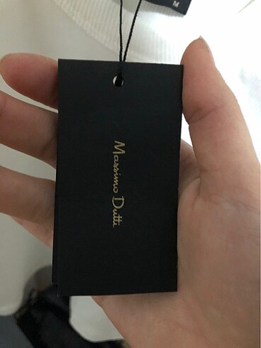 m Beden Massimo dutti beyaz atlet