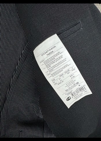 TWEEN TEK CEKET ANTRASİT - Görsel 5