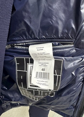 Lufian Erkek Lacivert Fermuarlı Spor Mont - Görsel 3