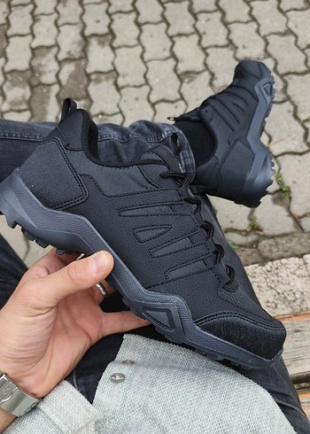 Kışlık şu geçirmez Siyah Erkek outdoor Spor kaymaz tban Ayakkabı