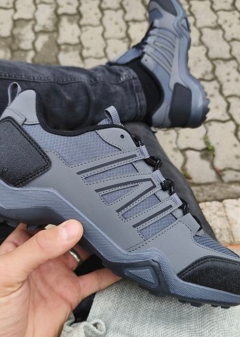 42 Beden gri Renk Gri su geçirmez Erkek Outdoor günlük kaymaz taban Ayakkabı