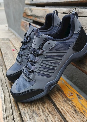44 Beden Gri su geçirmez Erkek Outdoor günlük kaymaz taban Ayakkabı