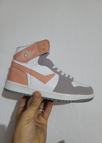 Lambirland Beyaz lila gri renk basket Spor Kadın Sneakers