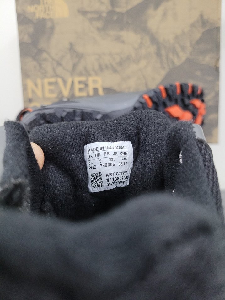 the nort face outdoor bot suya dayanıklı fermuatlı .41.42.43. - Görsel 5