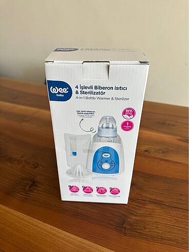 Wee biberon ısıtıcı ve sterilizatör