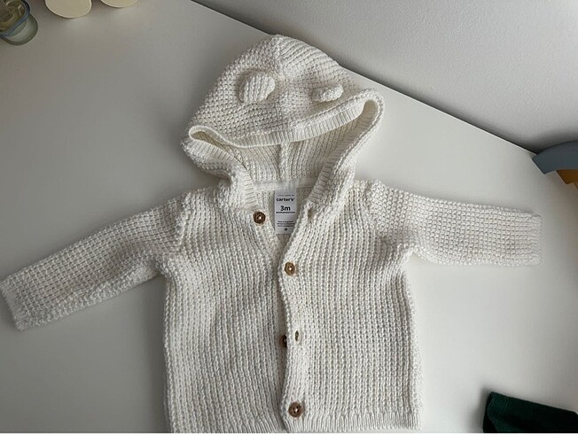 Carters Beyaz Hırka