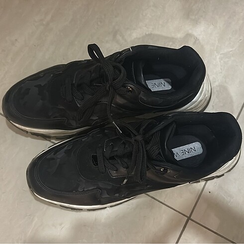 40 Beden siyah Renk Nine west kadın ayakkabı 40 numara