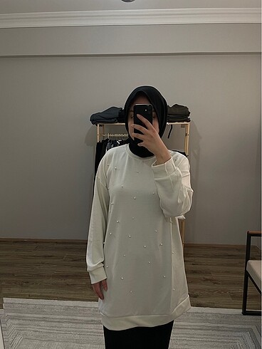 İncili oysho kumaş tunik