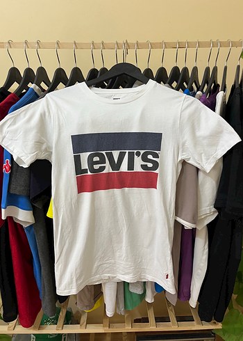 Levis Vintage Basic Levi S Beyaz Tisort