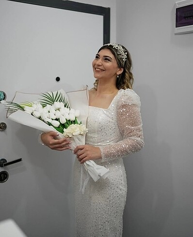 40 Beden Nişan elbisesi