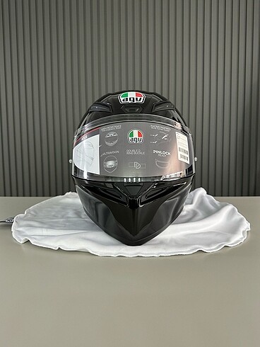 AGV K1S PARLAK PARLAK SİYAH (M) BEDEN
