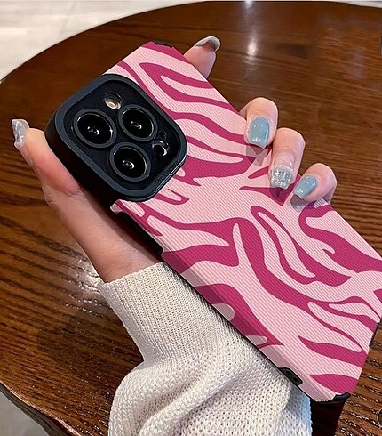 Pembe Leopar Kılıf İphone 11 12 13