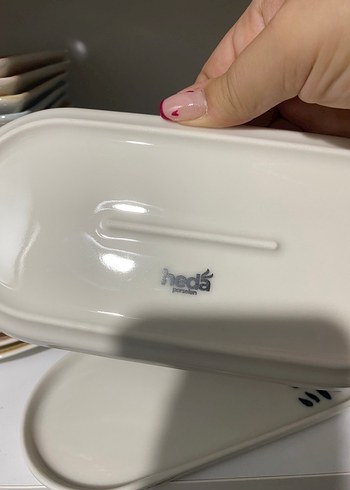 Beden Hesap porselen Beyaz Gri Desenli Seramik Yemek Takımı