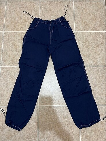 Lacivert Paraşüt Pantolon