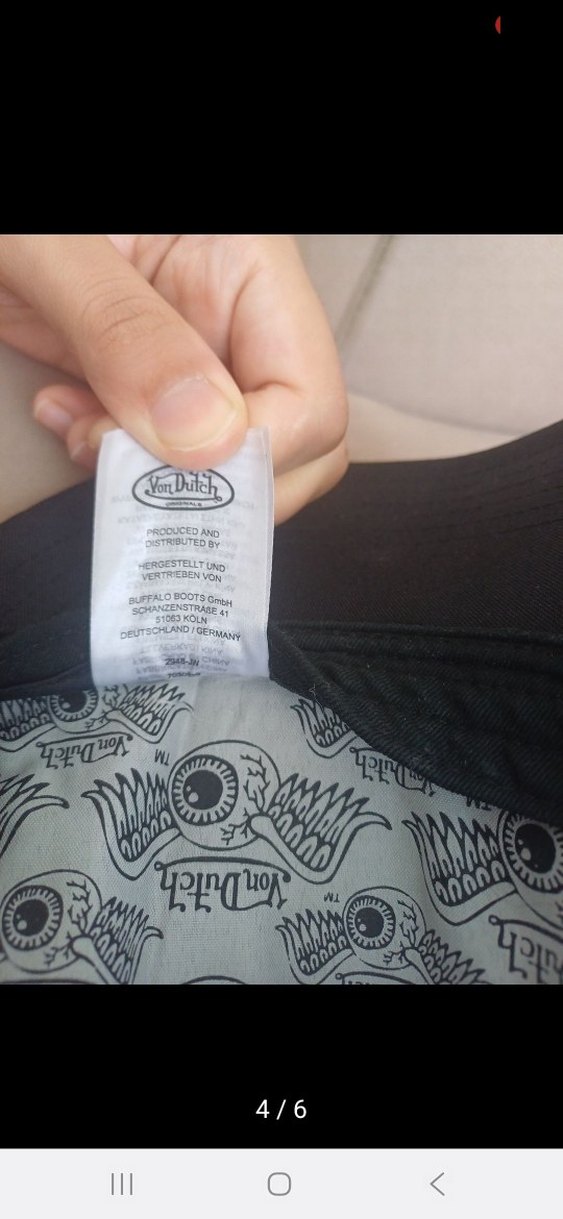 Von Dutch Siyah Erkek Streetwear Şapka - Görsel 5
