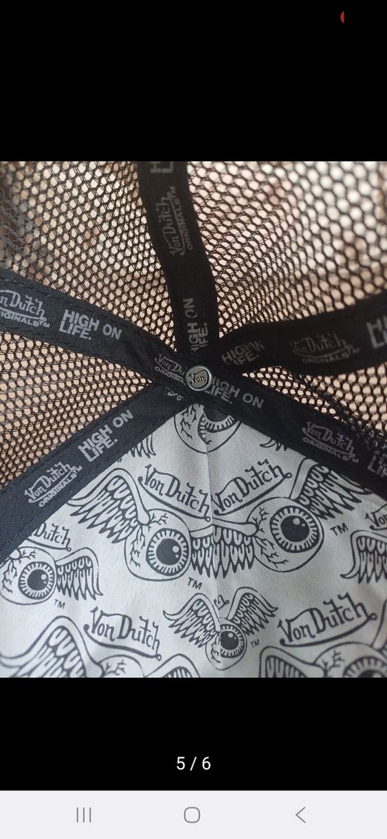 Von Dutch Siyah Erkek Streetwear Şapka - Görsel 4