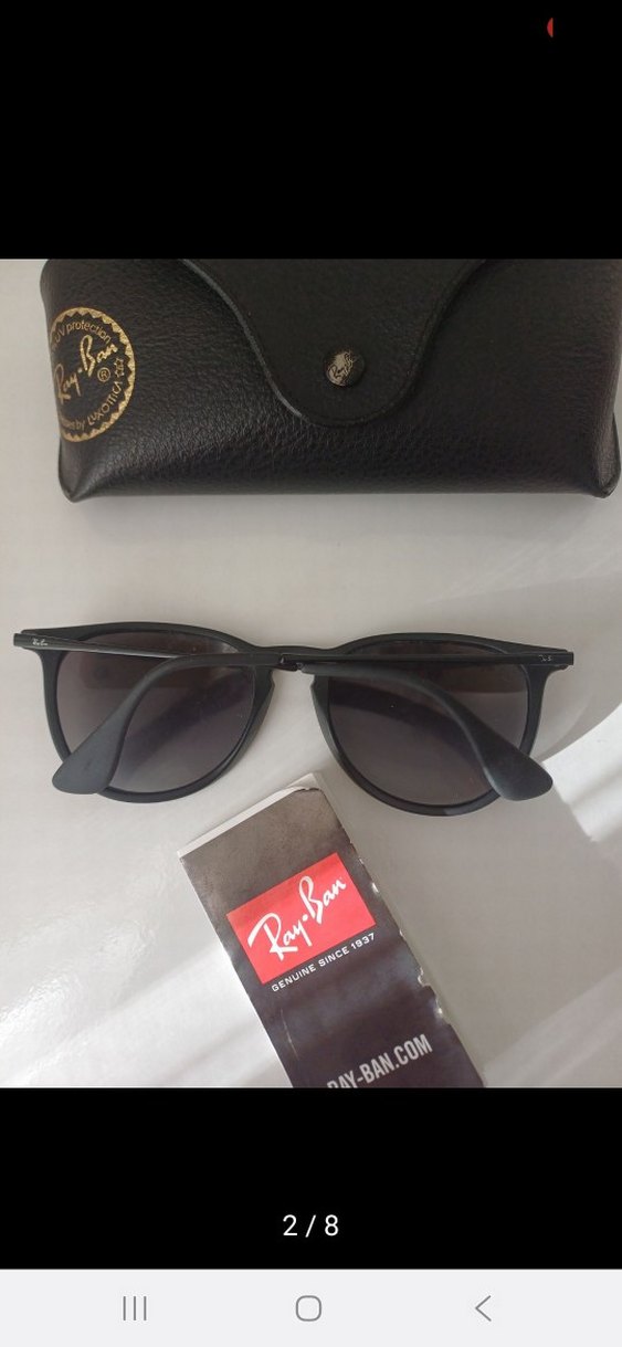 Ray-Ban Siyah Unisex Güneş Gözlüğü - Görsel 4