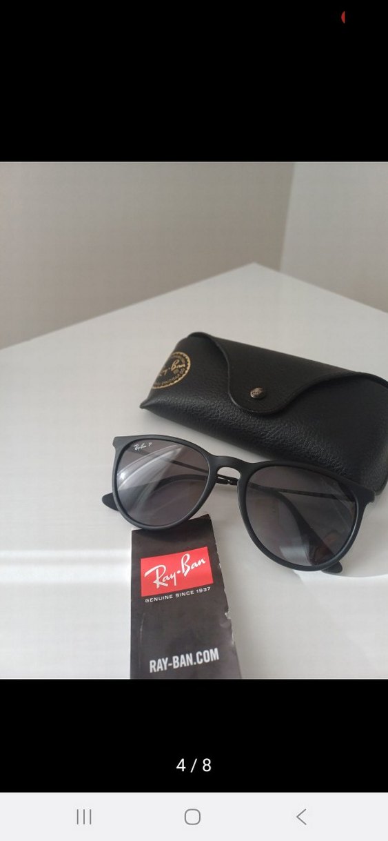 Ray-Ban Siyah Unisex Güneş Gözlüğü - Görsel 5